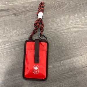 Team Canada Phone Pouch with Lanyard